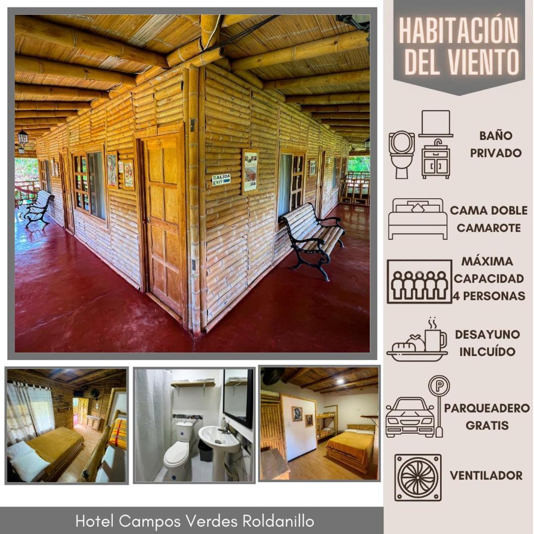 Hotel Campestre Campos Verdes Roldanillo Екстериор снимка