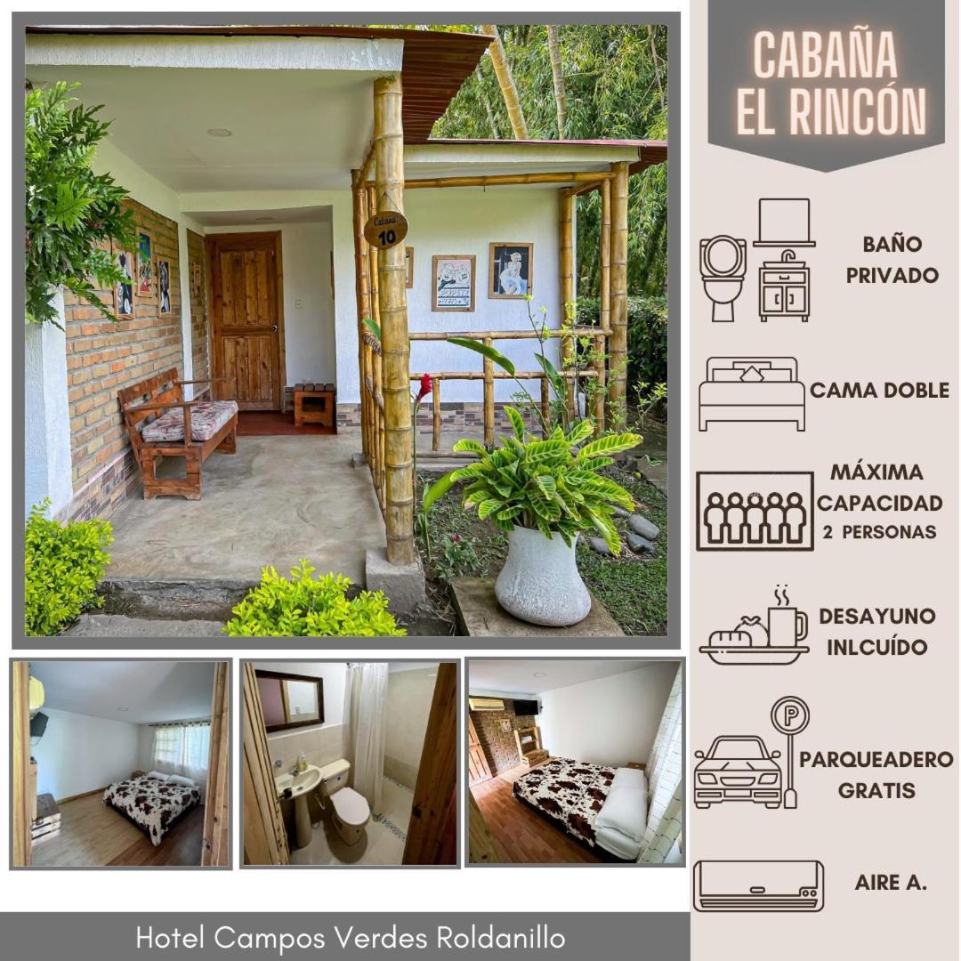 Hotel Campestre Campos Verdes Roldanillo Екстериор снимка